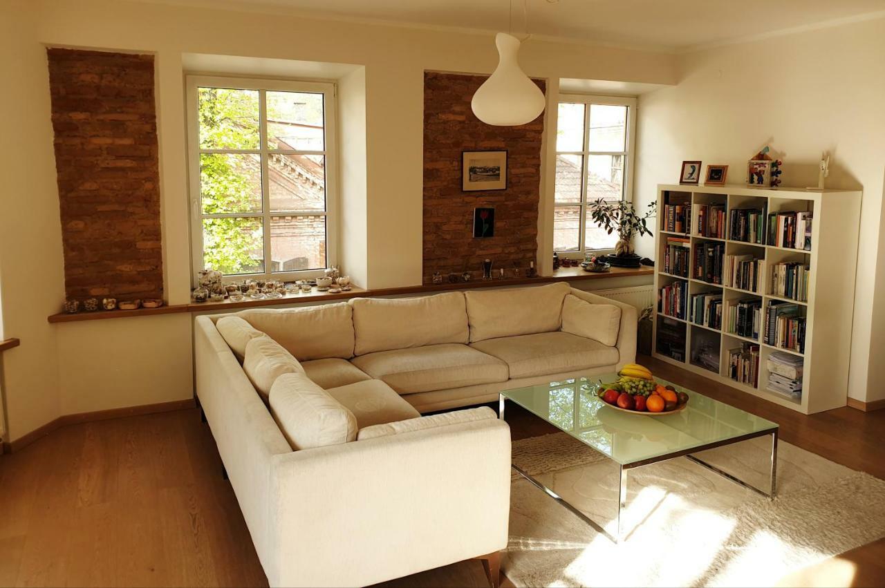 Exceptional Uzupis Bridge 3 Bedroom Apartment VNO Kültér fotó